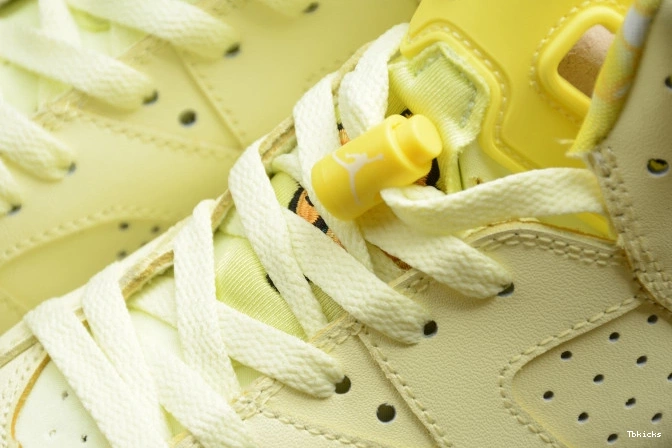 Rep TBK (GS) Floral Dynamic 543390-800 Yellow 6 Retro Air Jordan 0720